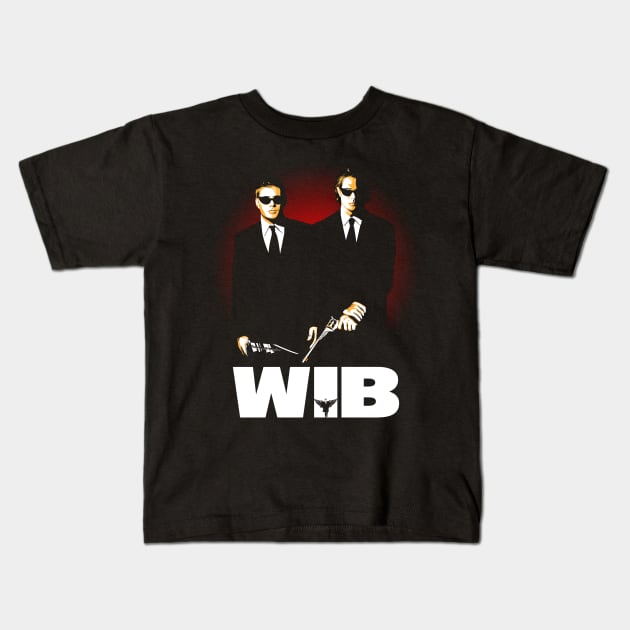 WiB - Winchesters in Black Kids T-Shirt by mannypdesign
